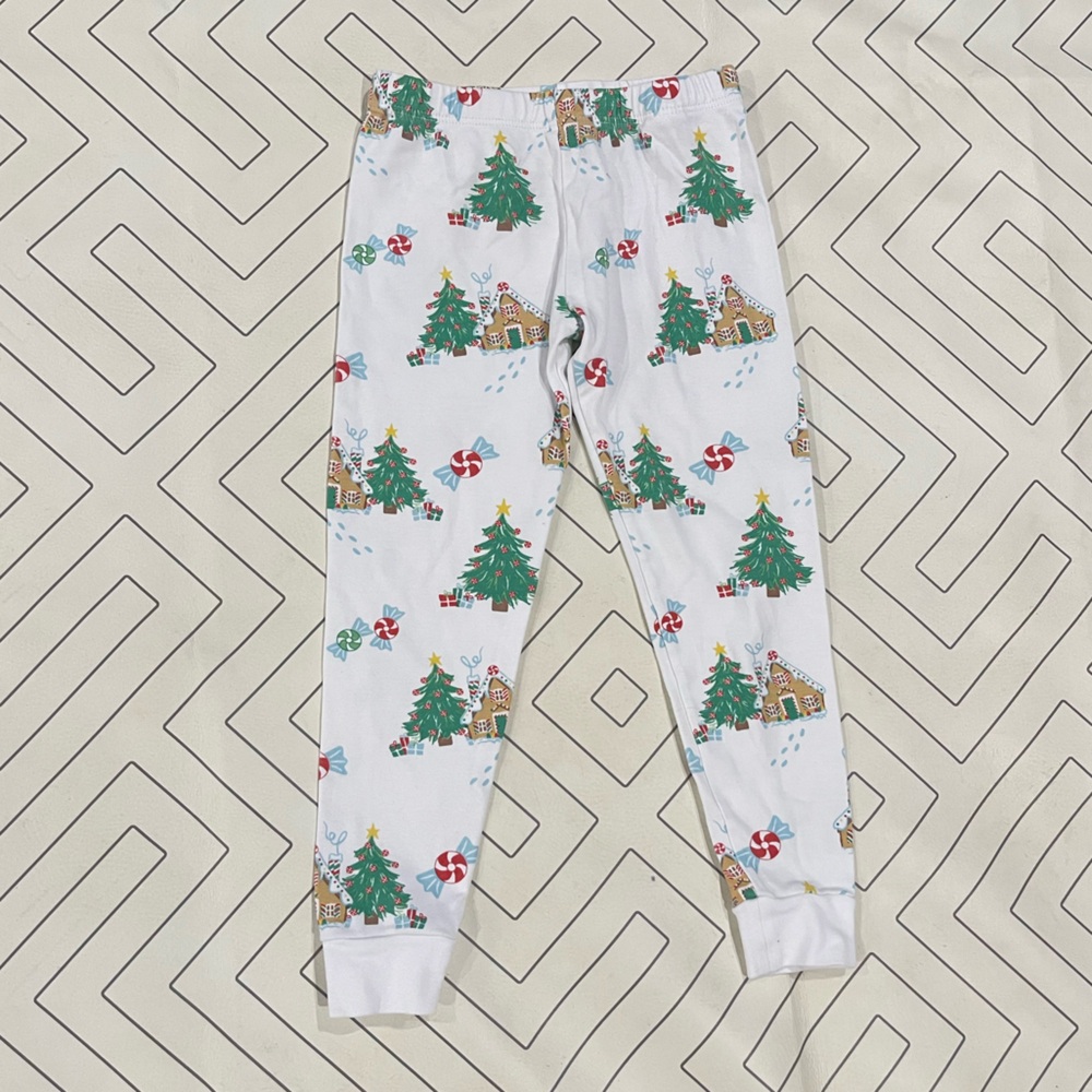 Little English Christmas Tree Pajama Pants